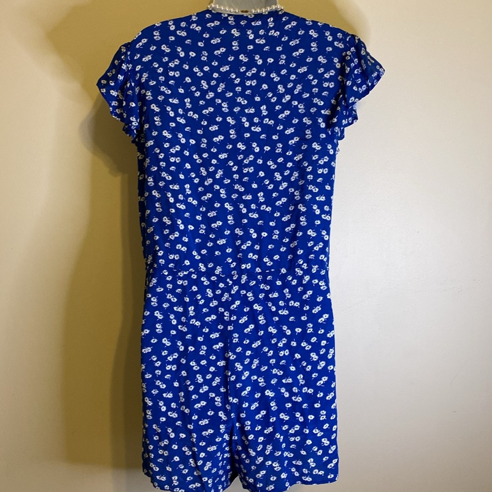 Rails Chloe Romper In Cobalt Floating Daisies Siz… - image 5